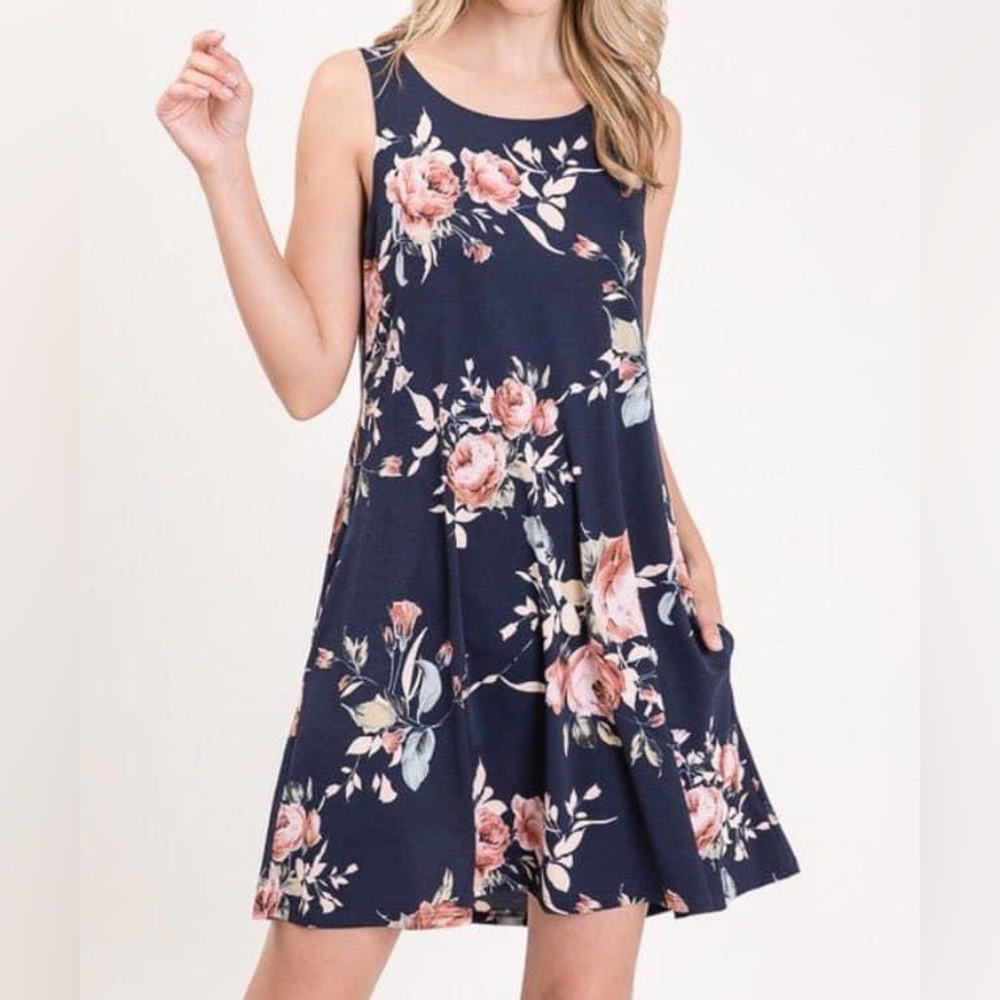 Heimish tank dress with pockets